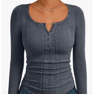 Henley Top for women